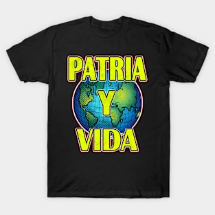 Patria Y Vida, Cuban Heritage, Cuba Flag, Cuban Revolution, Cuba T-Shirt